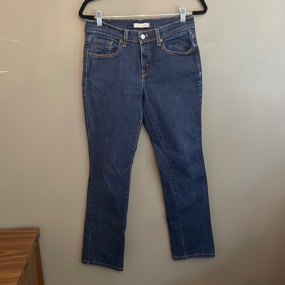 Levi’s 505 Straight dark blue denim pants